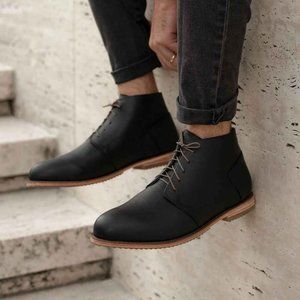 Nisolo Everyday Chukka Boot Black Mens